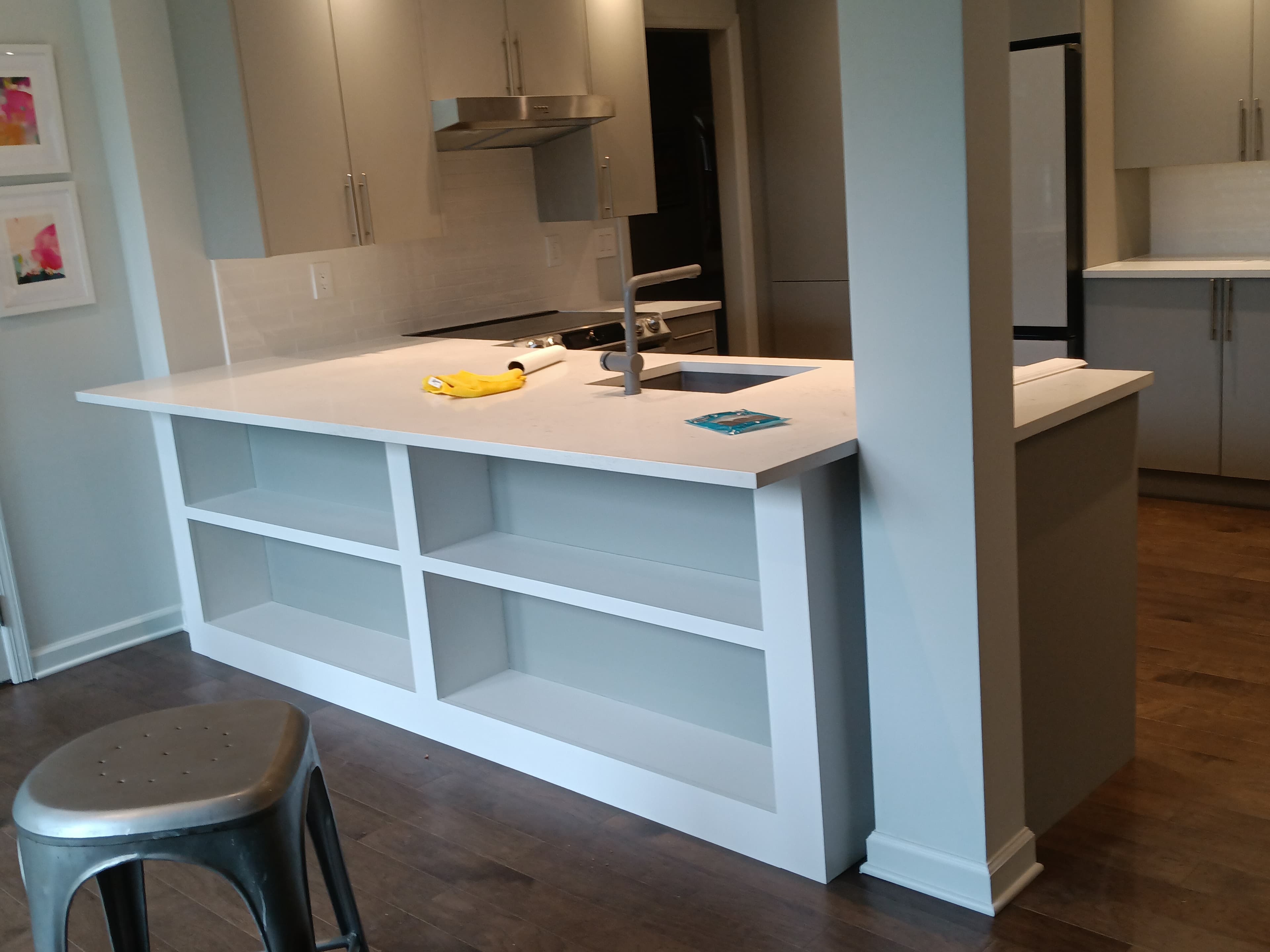 Kitchen Build and Lights Install photo 11