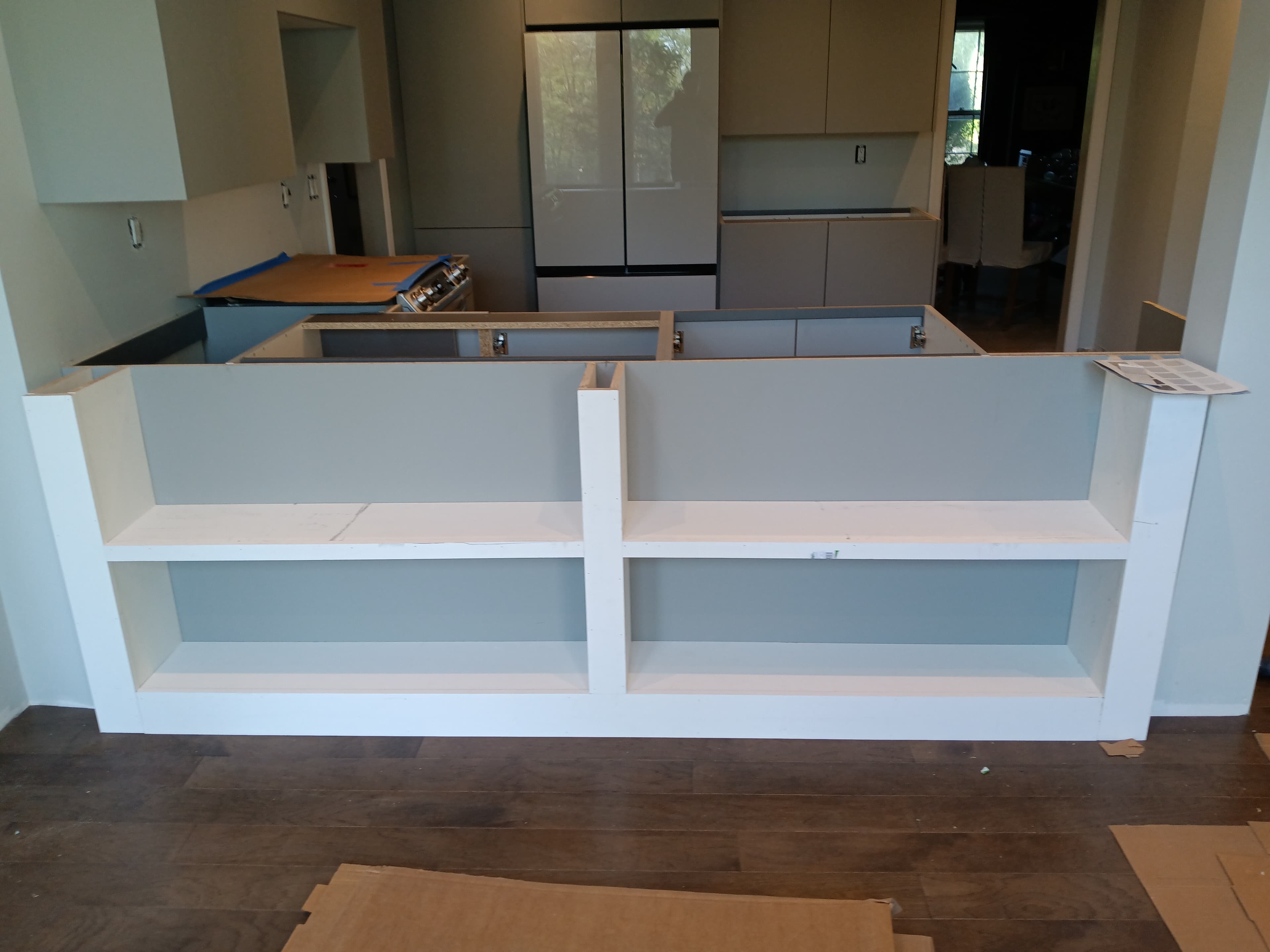 Kitchen Build and Lights Install photo 2