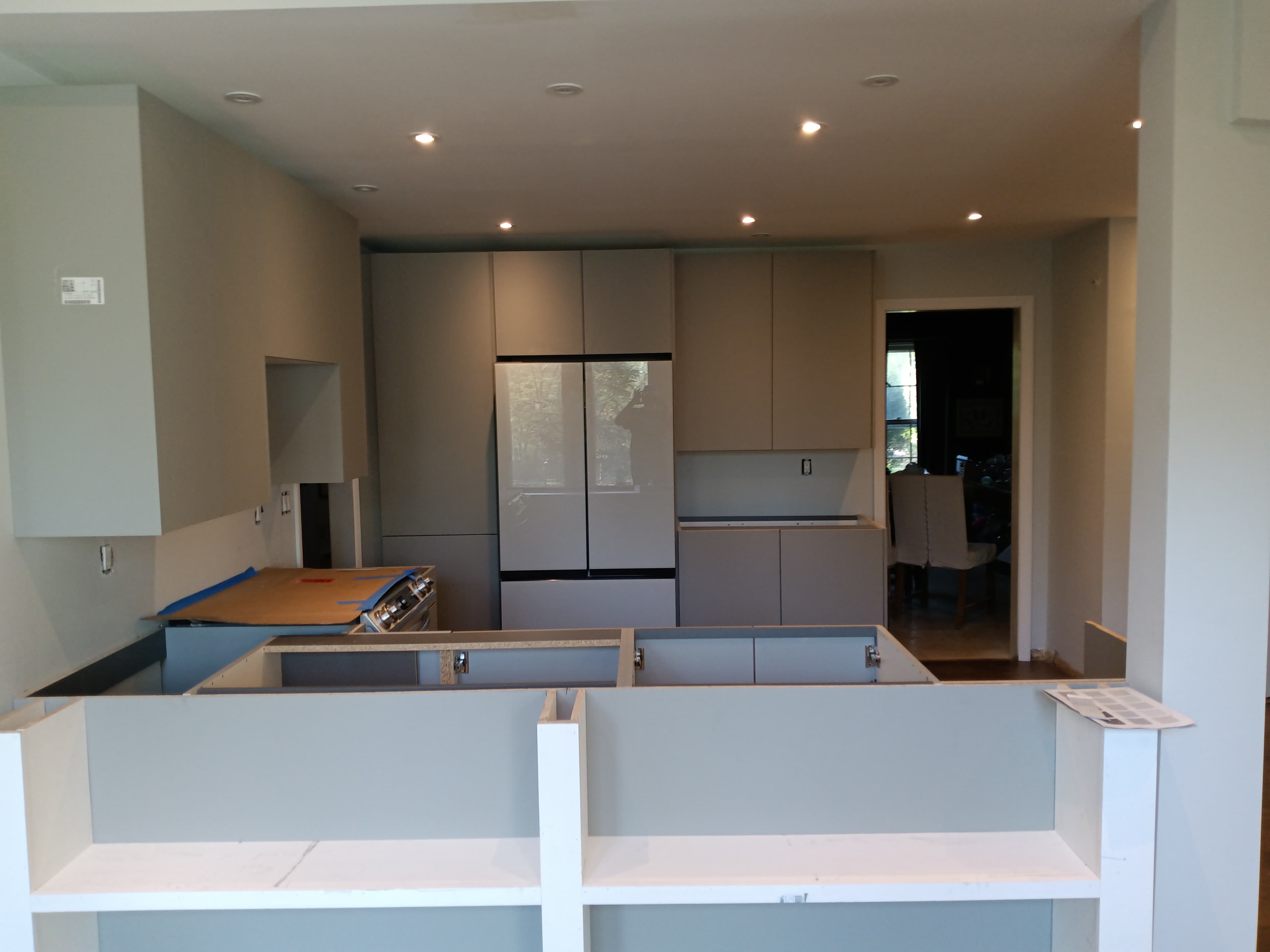 Kitchen Build and Lights Install photo 3