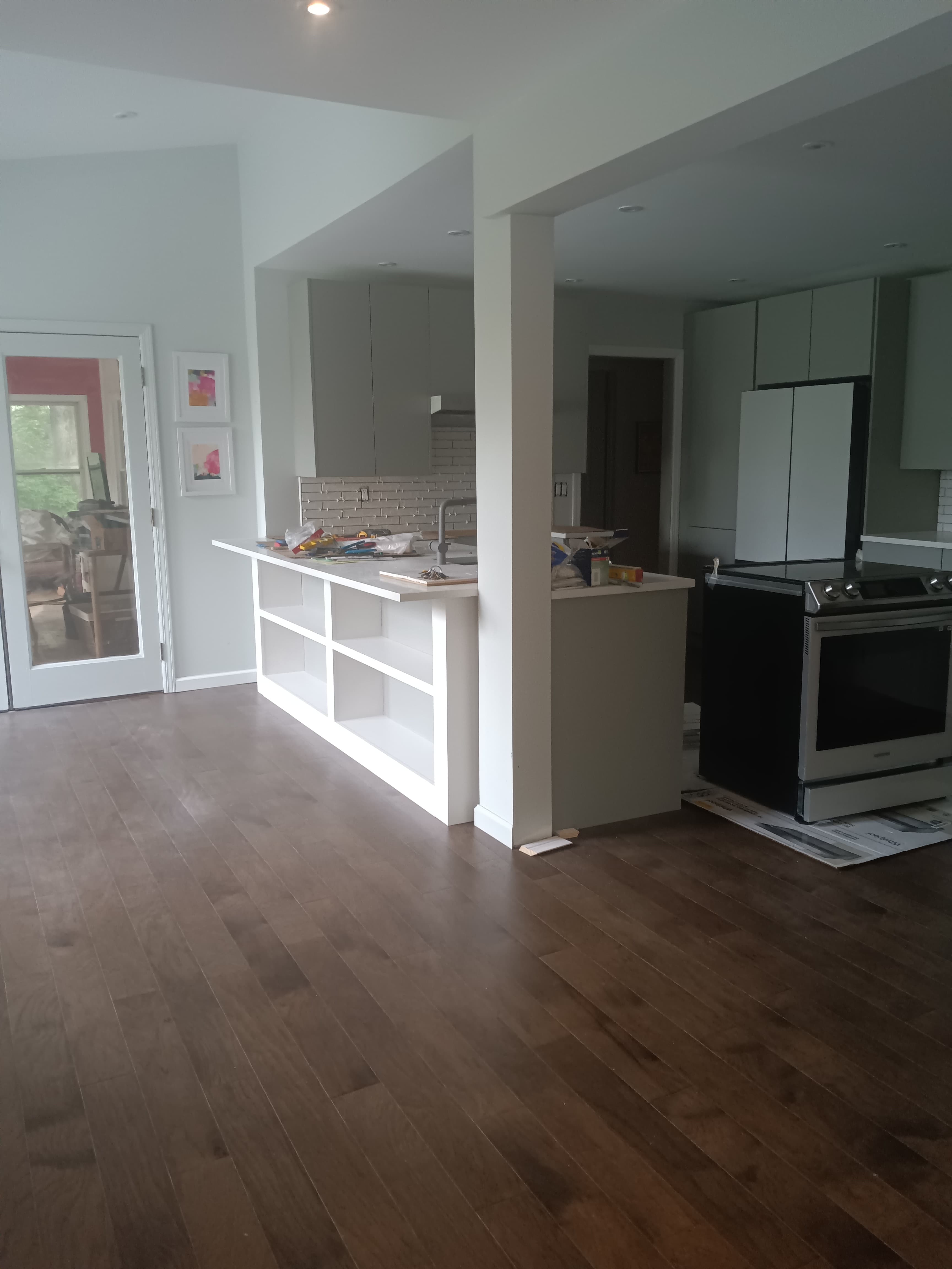 Kitchen Build and Lights Install photo 4