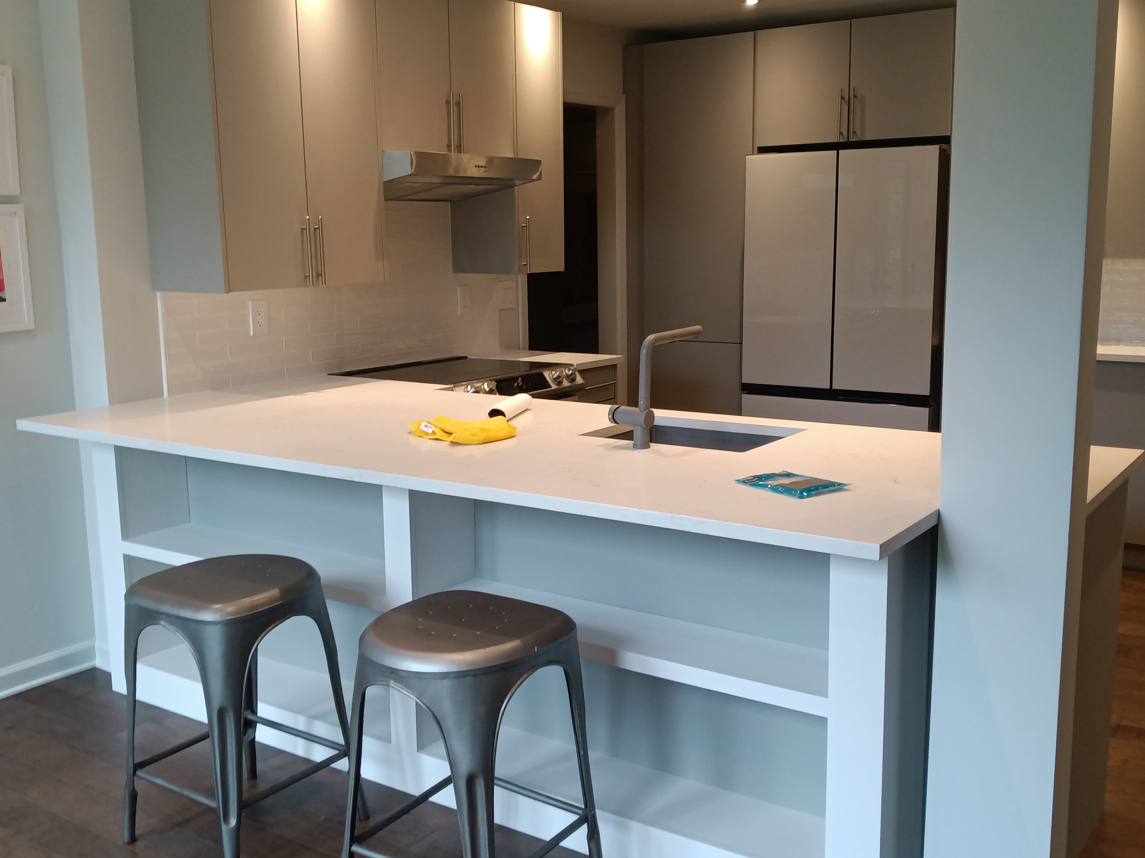 Kitchen Build and Lights Install photo 8