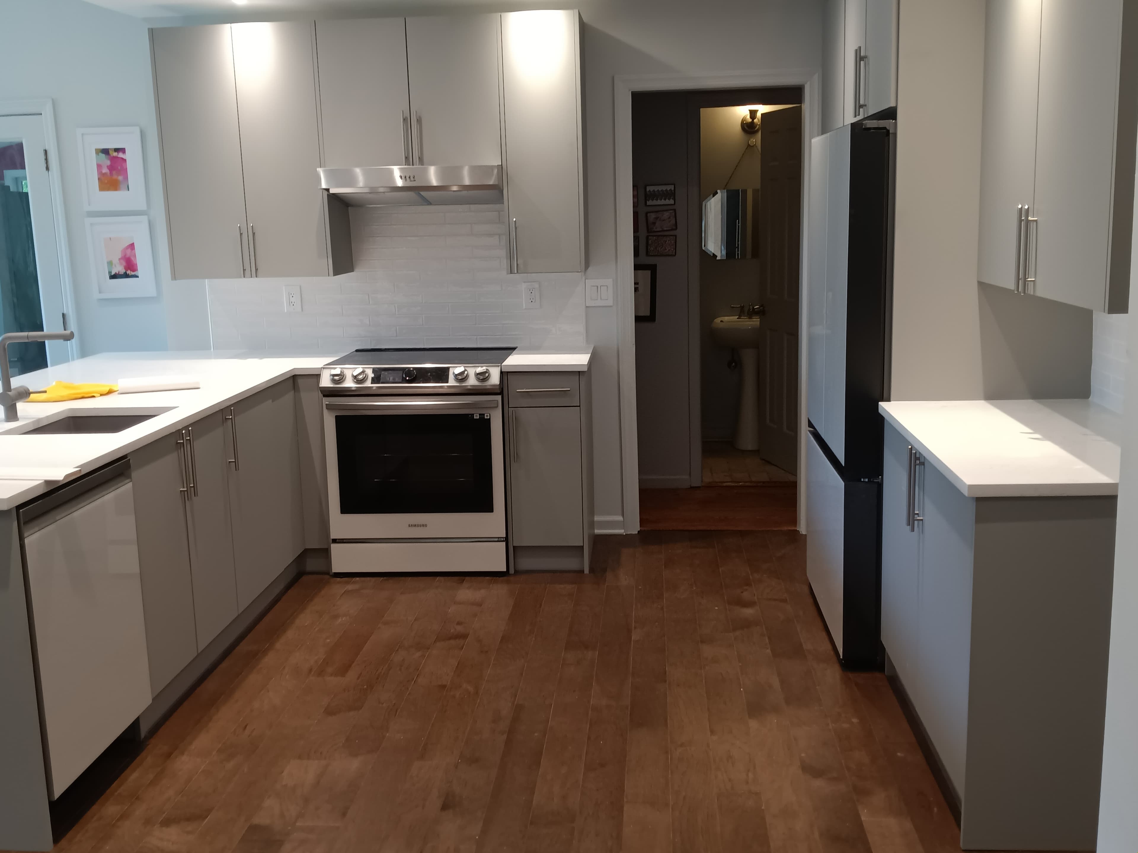 Kitchen Build and Lights Install photo 9