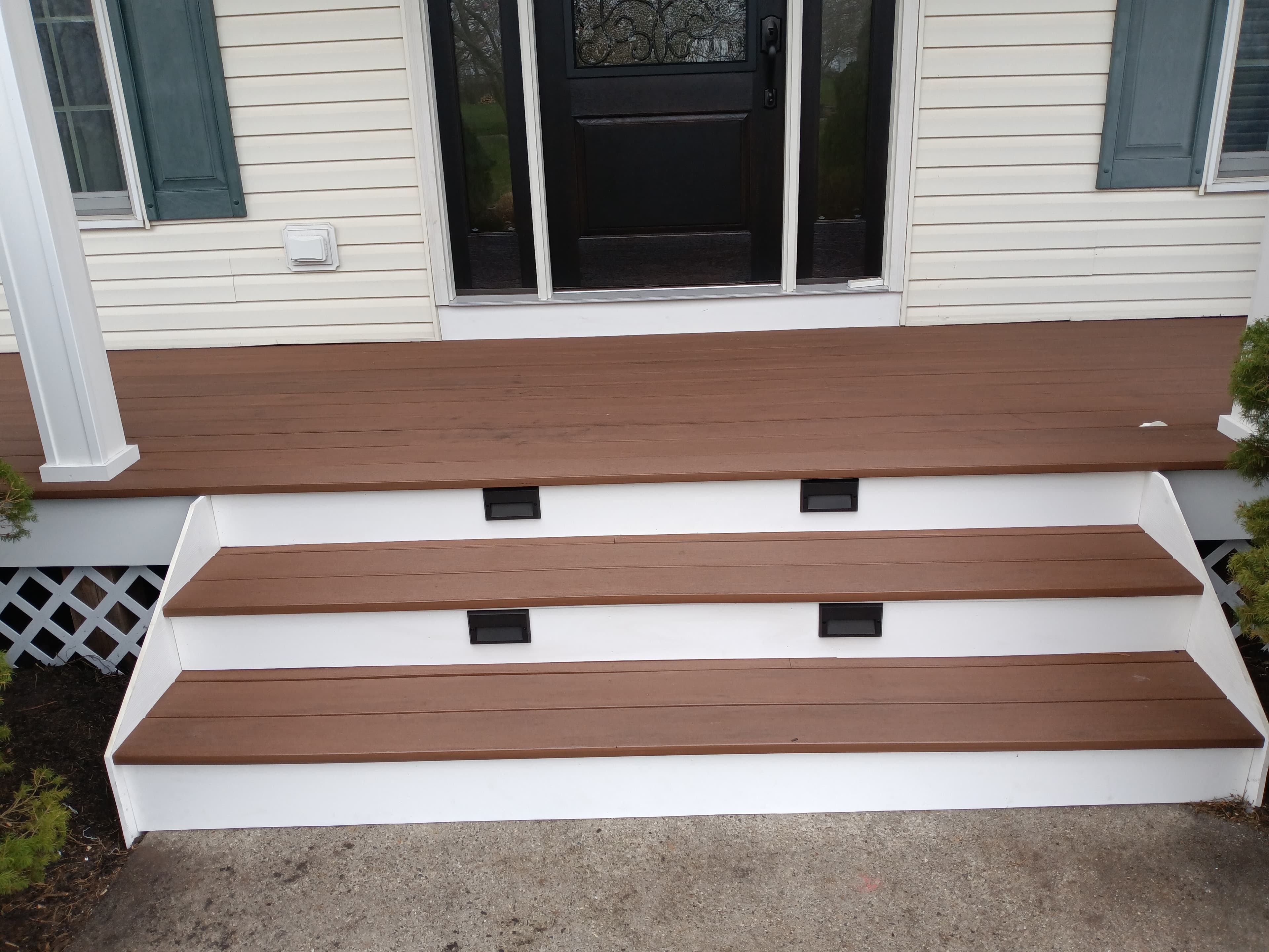 Porch and Stairs Build photo 3