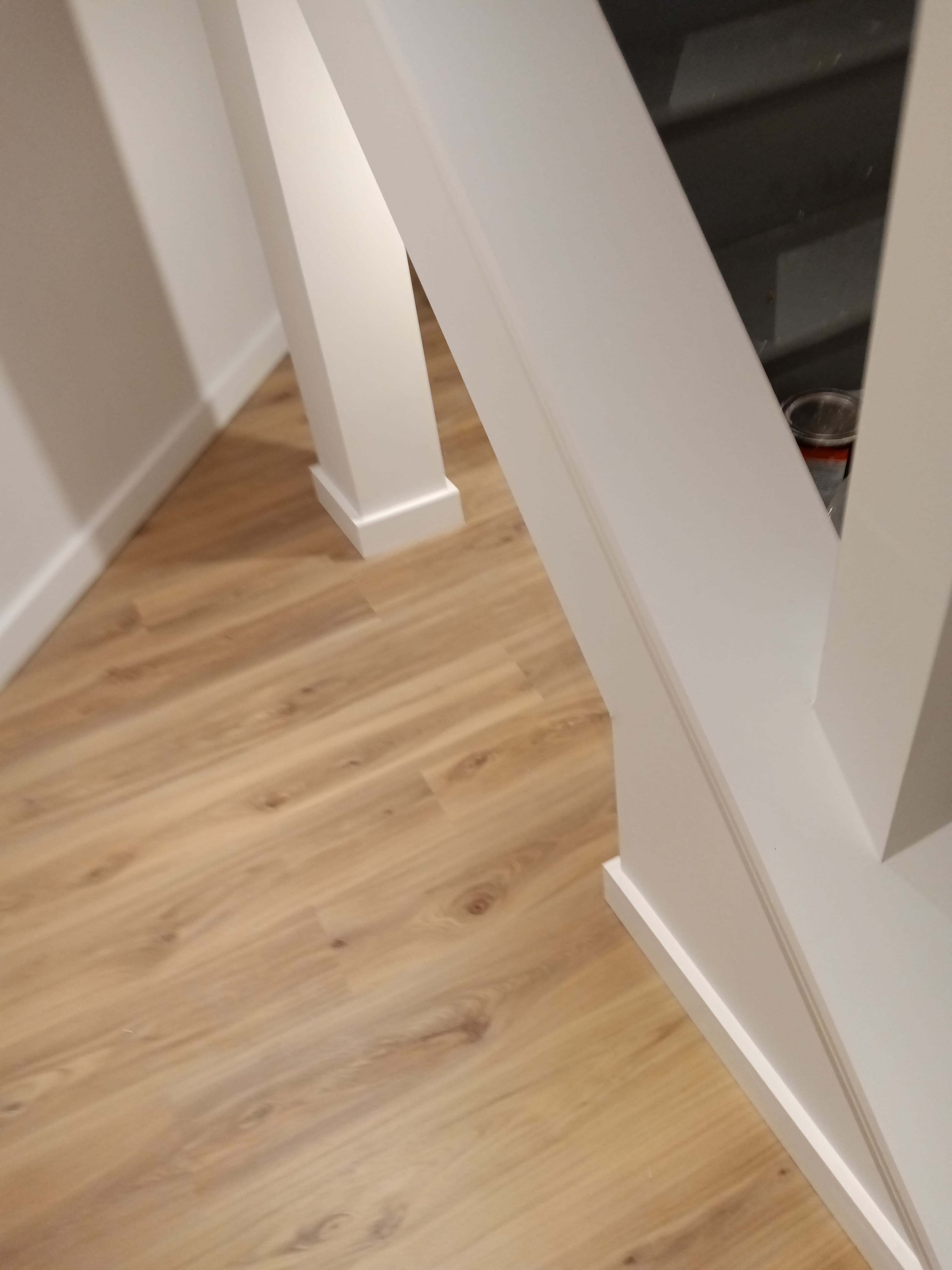 Stair build and floor installation photo 6